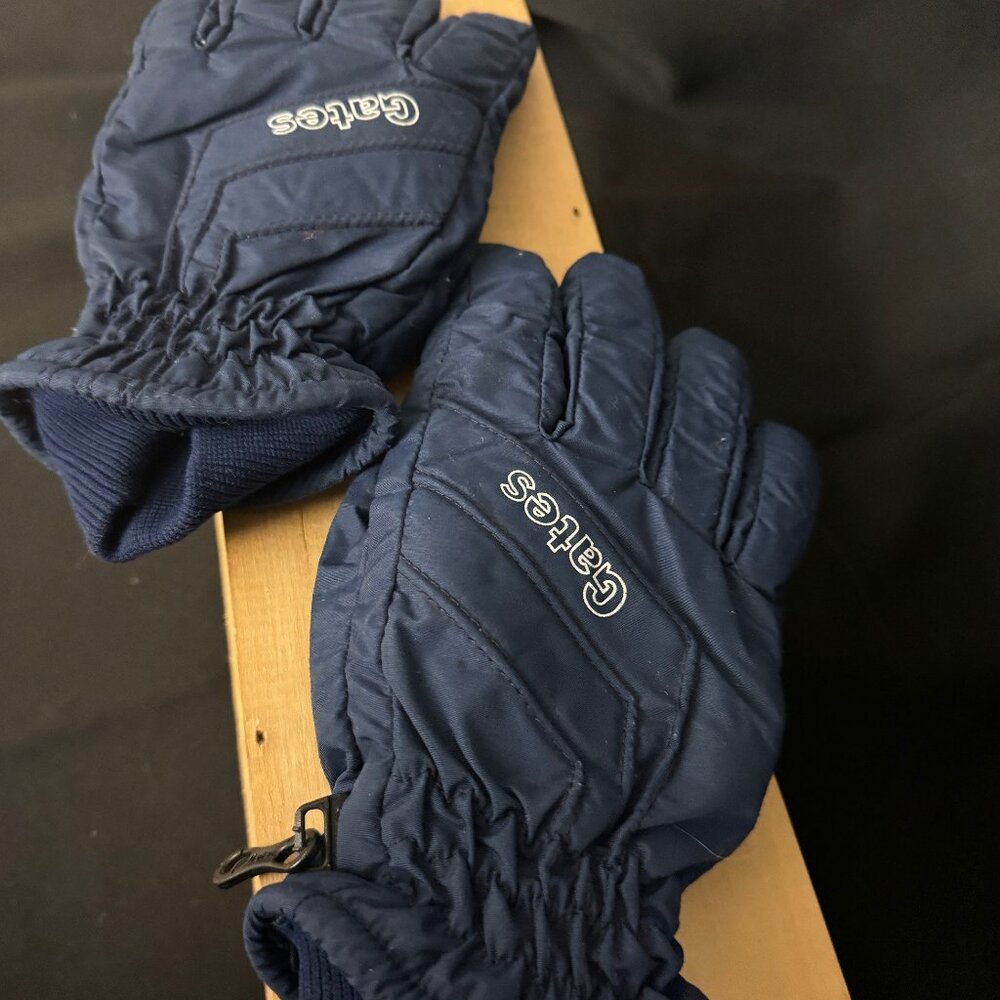 Gates Gore-Tex Navy Skiing Glove
